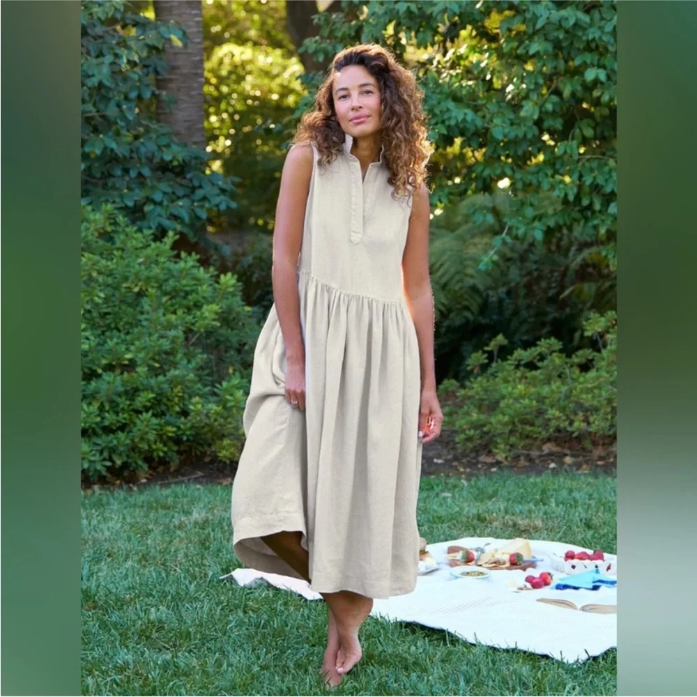 Frank & Eileen Daphne Sleeveless Popover Dress Sz XS NWT - Picture 10 of 11